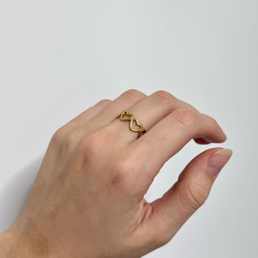 Bague ajustable - Love