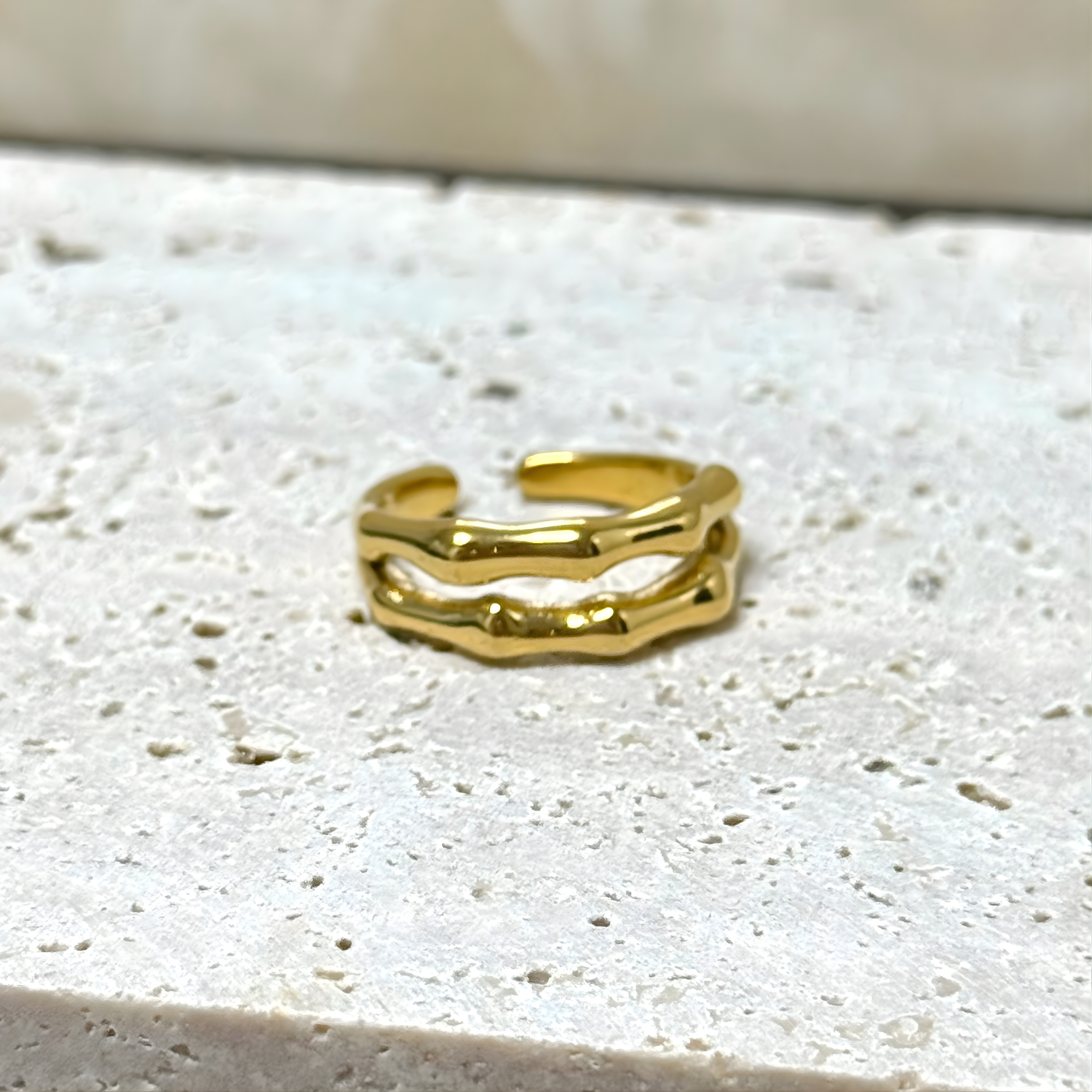 Bague ajustable - Bones